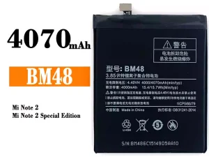 互換 バッテリー BM48 対応 Xiaomi Mi Note 2