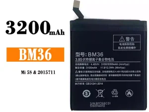 互換 バッテリー BM36 対応 Xiaomi Mi 5S