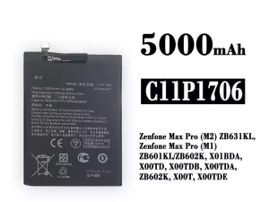 互換 バッテリー C11P1706 対応 Asus Zenfone Max Pro (M2)/ Zenfone Max Pro (M1)