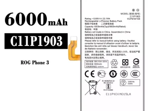 互換 バッテリー C11P1903 対応 Asus ROG Phone 3