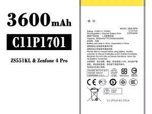 互換 バッテリー C11P1701 対応 Asus Zenfone 4 Pro