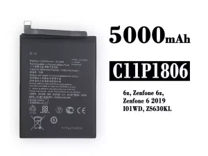 互換 バッテリー C11P1806 対応 Asus Zenfone 6z / Zenfone 6 2019