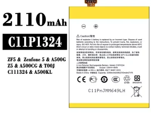 互換 バッテリー C11P1324 対応 Asus Zenfone 5