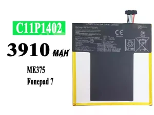 互換 バッテリー C11P1402 対応 Asus Fone Pad 7