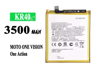 互換 バッテリー KR40 対応 Motorola One Vision / P50 / One Action