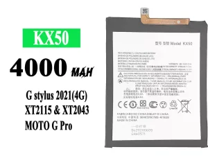 互換 バッテリー KX50 対応 Motorola Moto G stylus 2021 / Moto G Pro