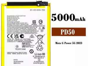 互換 バッテリー PD50 対応 Motorola Moto G Power 5G 2023