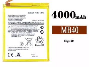 互換 バッテリー MB40 対応 Motorola Edge 20