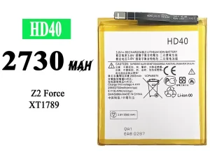 互換 バッテリー HD40 対応 Motorola Moto Z2 Force / Z Force Edition 2nd gen