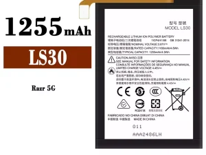 互換 バッテリー LS30 対応 Motorola Razr 5G / Razr 2 / Razr 2020 / Razr gen 2