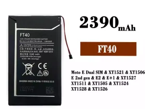 互換 バッテリー FT40 対応 Motorola Moto E Dual SIM /Moto E 2nd gen /Moto E2