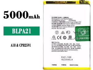 互換 バッテリー BLPA21 対応 OPPO A18