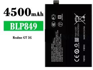 互換 バッテリー BLP849 対応 OPPO Realme GT 5G