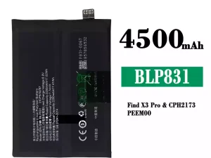 互換 バッテリー BLP831 対応 OPPO Find X3 / Find X3 Pro