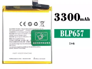 互換 バッテリー BLP657 対応 OnePlus 6