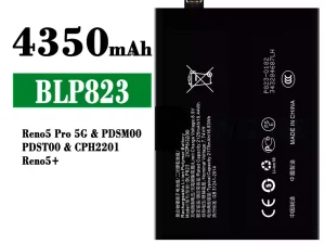 互換 バッテリー BLP823 対応 OPPO Reno 5 Pro 5G / Reno 5+