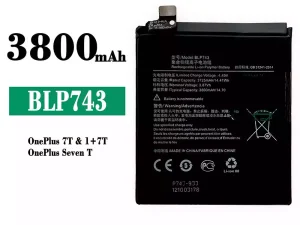 互換 バッテリー BLP743 対応 OnePlus 7T