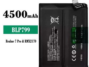 互換 バッテリー BLP799 対応 OPPO Realme 7 Pro