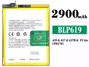 互換 バッテリー BLP619 対応 OPPO A39 / A57 / F3 lite / A57M