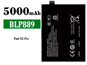 互換 バッテリー BLP889 対応 OPPO Find X5 Pro