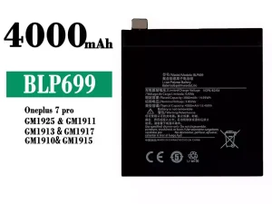 互換 バッテリー BLP699 対応 OPPO Oneplus 7 pro