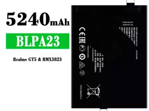 互換 バッテリー BLPA23 対応 OPPO Realme GT5