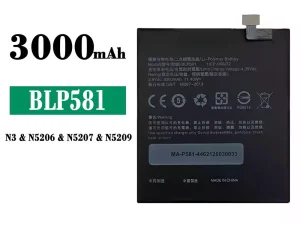 互換 バッテリー BLP581 対応 OPPO N3
