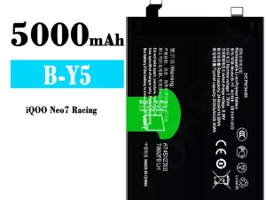 互換 バッテリー B-Y5 対応 VIVO iQOO Neo 7 Racing