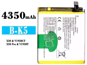 互換 バッテリー B-K5 対応 VIVO X30 /X30 Pro