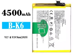 互換 バッテリー B-K6 対応 VIVO V17/V19 Neo
