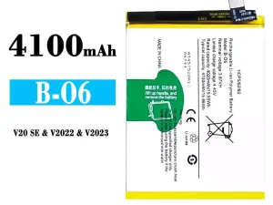 互換 バッテリー B-O6 対応 VIVO V20 SE