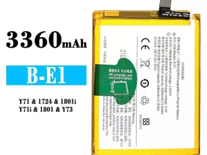 互換 バッテリー B-E1 対応 VIVO Y71/Y71i/Y73