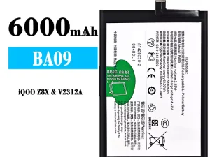 互換 バッテリー BA09 対応 VIVO iQOO Z8X