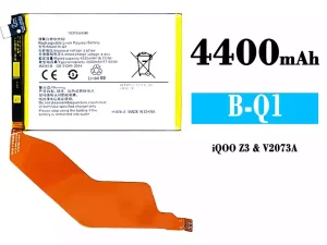 互換 バッテリー B-Q1 対応 VIVO iQOO Z3