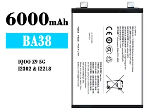 互換 バッテリー BA38 対応 VIVO IQOO Z9 5G