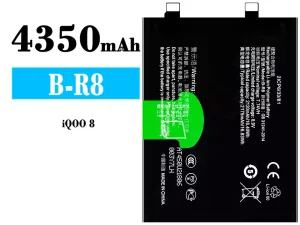 互換 バッテリー B-R8 対応 VIVO IQOO 8