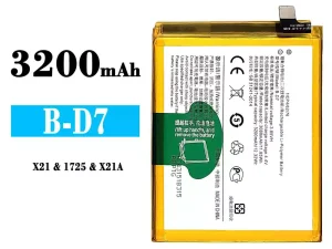 互換 バッテリー B-D7 対応 VIVO X21/X21A