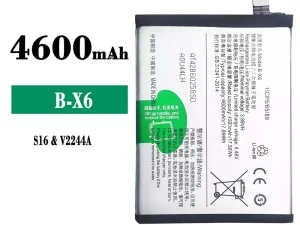 互換 バッテリー B-X6 対応 VIVO S16