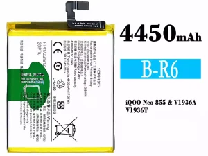 互換 バッテリー B-R6 対応 VIVO iQOO NEO 855