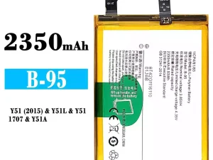 互換 バッテリー B-95 対応 VIVO Y51(2015)/Y51L/Y51A