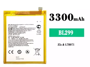 互換 バッテリー BL299 対応 Lenovo Z5s