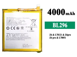 互換 バッテリー BL296 対応 Lenovo Z6/Z6Pro