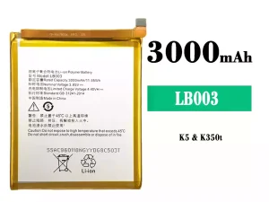 互換 バッテリー LB003 対応 Lenovo K5/K350T