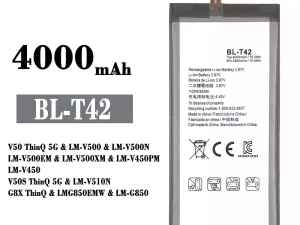 互換 バッテリー BL-T42 対応 LG V50 ThinQ 5G / V50S ThinQ 5G / G8X ThinQ