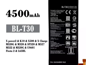 互換 バッテリー BL-T30 対応 LG X power2 / K10 / X500 / X Charge / Fiesta 2
