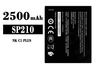 互換 バッテリー SP210 対応 Nokia C1 Plus