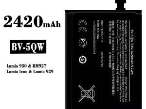 互換 バッテリー BV-5QW 対応 Nokia Lumia 930/Lumia 929