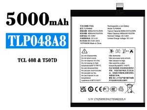 互換 バッテリー TLP048A8 対応 Alcatel TCL 408/T507D