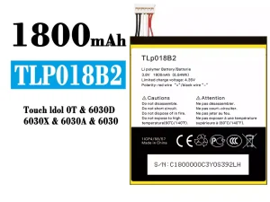 互換 バッテリー TLP018B2 対応 Alcatel Touch idol OT