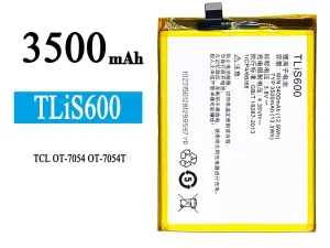 互換 バッテリー TLiS600 対応 Alcatel TCL OT-7054/OT-7054T